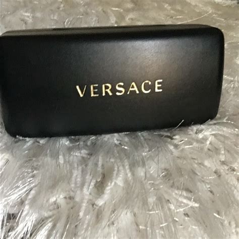 buy versace sunglasses case|versace eyeglass case hard black.